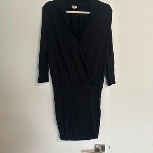 Wilfred Black Long Sleeve Dress